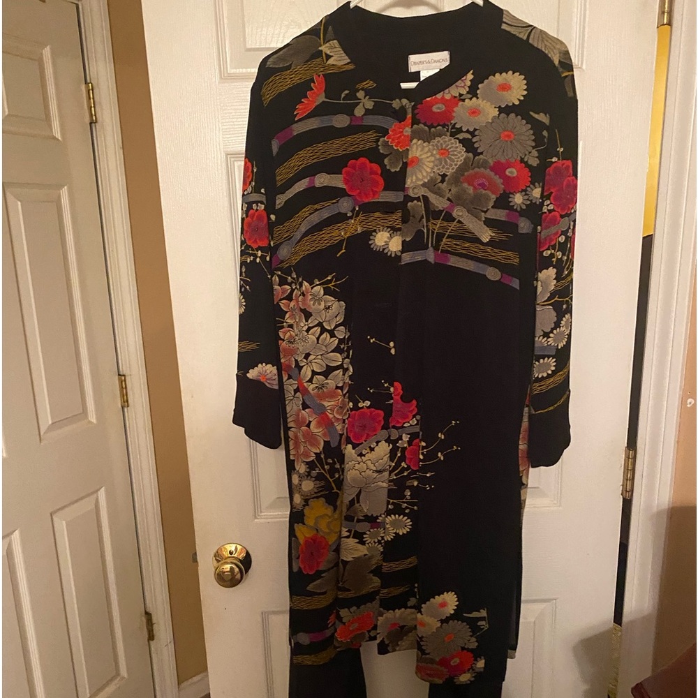 Drapers and Damons, medium, two piece ladies, dressy pantsuit
